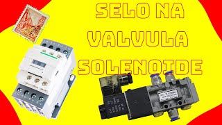 Selo elétrico funciona na válvula solenoide [upl. by Yelyr]