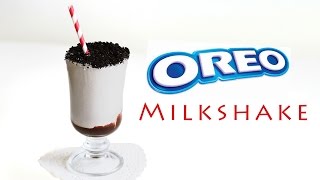 How to Make Oreo Milkshake 오레오 밀크쉐이크 만들기  한글 자막 [upl. by Irej]