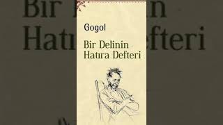 GOGOL”Bir Delinin Hatıra Defteri” Sesli Kitap Dinle shorts Pandora Medya [upl. by Donela]