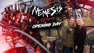 EMOTIONAL Nemesis opening day Alton Towers 2024 [upl. by Melborn]