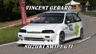 BERGRENNEN GURNIGEL 2024  VINCENT GERARD  SUZUKI SWIFT GTI  VIDEOCLIP BY BELLUNOVIDEO [upl. by Nedrob248]