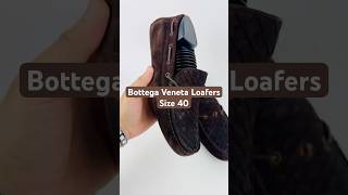 Bottega Veneta Mens Brown Loafer Italy Made Shoes Size 40 bottegaveneta prelovedtreasures [upl. by Oiciruam]