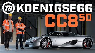 FIRST LOOK Koenigsegg CC850  1385hp 365m Reimagined Hypercar  Top Gear [upl. by Dimo]