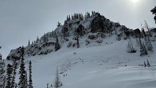 Blewett Pass Washington  Backcountry Skiing [upl. by Yenreit]