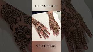 Very easy stylish mehndi design simple mehndi designmehandi design mehndi design mehandi [upl. by Aniat943]