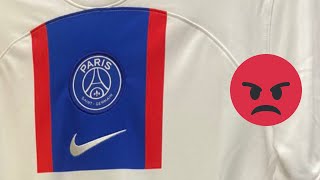 TERCERA EQUIPACIÓN del PSG para la TEMPORADA 20222023  ESTOY MUY ENFADADO con NIKE [upl. by Calvinna52]