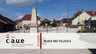 Aménagement de la Place des Tilleuls Aiglepierre 39 [upl. by Airb]