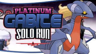 Can I Beat Pokemon Platinum with ONLY Gabite [upl. by Brabazon864]