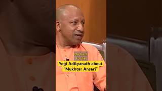 Yogi Adityanath about Mukhtar Ansari who died in jail ITVAapKiAdalat IndiaTV  Yogi Adityanath [upl. by Brnaba]