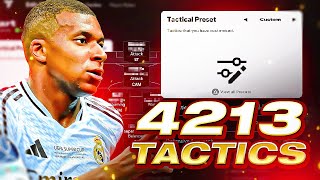 TOP 200 TACTICS… 4213 META Custom Tactics In EA FC [upl. by Handel]