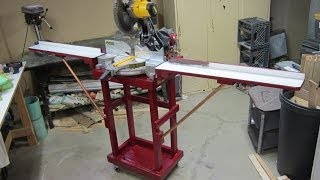 Miter Saw Stand  Folding  Dewalt [upl. by Jarlath488]