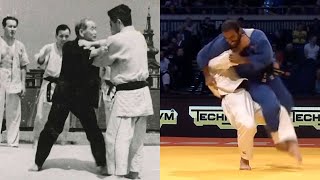 Jigoro Kanos throwing techniques VS Modern throwing techniques [upl. by Krause39]