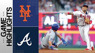 Mets vs Braves Game Highlights 6723  MLB Highlight [upl. by Ineslta836]