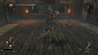 Nioh 2 Remastered  Obsidian Samurai Fight [upl. by Zulch]