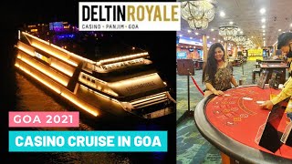 Deltin Royale Casino Goa  Unlimited Food Drinks Entertainment  Must visit place in Goa Eng subs [upl. by Fina235]