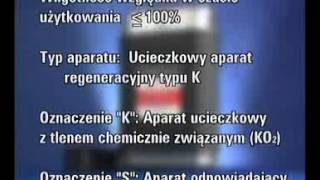 Aparat tlenowy ucieczkowy SR60 ZZRG KWK MARCEL [upl. by Occor904]