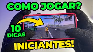 TUTORIAL  COMO JOGAR FREE FIRE 10 DICAS PARA INICIANTES [upl. by Cram]