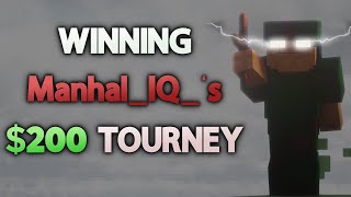 Winning ManhalIQs 200 Bedwars Tournament [upl. by Lledo676]