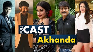 Akhanda 2021 Movie Full Cast Details  Akhanda Cast [upl. by Andrews133]