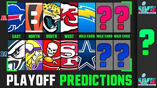 NFL Playoff Predictions amp Playoff Scenarios WEEK 16 [upl. by Auhsaj]