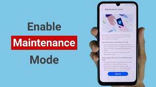 How to Enable or Disable Maintenance Mode on Android [upl. by Dong150]