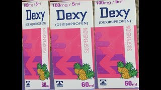 Dexy Dexibuprofen Syrup Is Used For Osteo ArtritisToothacheDysmenorrheafeverbodyache [upl. by Euhc]