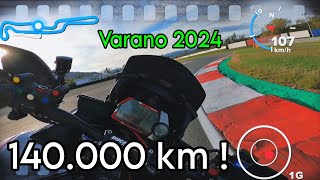 Varano 2024 on board sulla Multistrada 1200 con 140000 km 4K [upl. by Hallimaj]