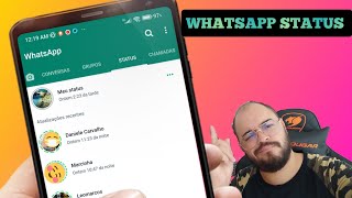 não consigo visualizar status do WhatsApp e nem postar como resolver [upl. by Acinorahs450]