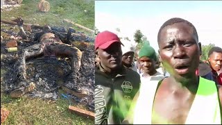 Police impersonator alleged to be Governor Otuomas goon lynched to death by angry Busia residents [upl. by Inan]