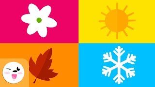 Las Estaciones del Año para niños  Primavera Verano Otoño e Invierno  ¿Qué son las estaciones [upl. by Aicekal]