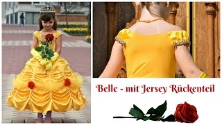 Belle DIY  Prinzessinen Kleid selber nähen  mit Bahnenrock  Frocks amp Frolics [upl. by Anayra]