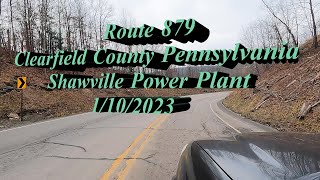 Route 879 Shawville Power Plant  1102023 [upl. by Mazlack]