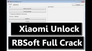 Mi Account Unlock Solution with RBSoft Full Crack [upl. by Noraha]