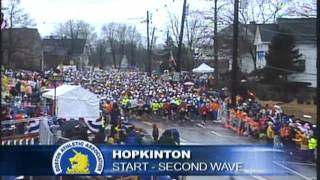 111th Boston Marathon [upl. by Auqinihs]