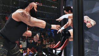 WWE 2K19 My Career Mode  Ep 17  UNIVERSAL TITLE ELIMINATION CHAMBER MATCH [upl. by Alyakem]