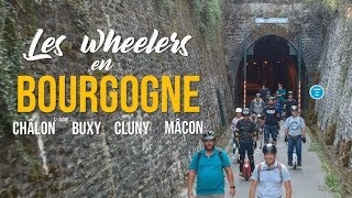 Les wheelers dAlsace en Bourgogne  featWheelers of Lyon EUC electric unicycle [upl. by Cirred]