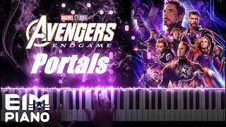 Avengers Assemble 【Avengers  ENDGAME】 Portals  Piano Cover [upl. by Assenav604]