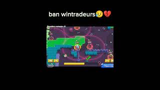 Ban wintraders😥💔wintrader brawlstars shorts [upl. by Eidok]