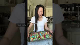 How to make frozen candy Jello grapes 🍇 [upl. by Santini]