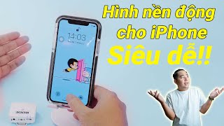 Cài hình nền động trên iPhone siêu dễ [upl. by Beore]