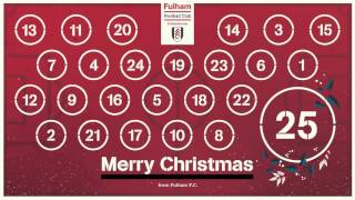 Fulham FC Advent Calendar [upl. by Dianna]