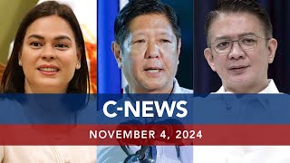 UNTV CNEWS  November 4 2024 [upl. by Nomzzaj563]