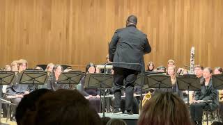 UCONN Symphonic Band Concert 101724  Flourish for Wind Band by Ralph Vaughan Williams [upl. by Pernick850]