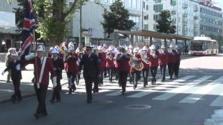 March through Jönköping  The Household Troops of the Salvation Army [upl. by Ecydnarb238]