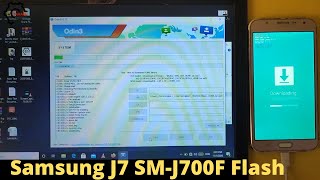 how To Flash Samsung J7 SMJ700F Flash With Odin Tool  new 2021 in hindi [upl. by Mathias]