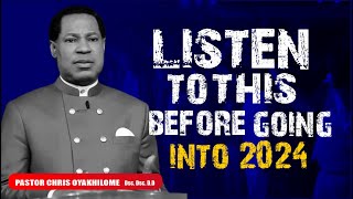 LISTEN TO THIS MESSAGE IF YOU WANT TO SUCCEED IN 2024  PASTOR CHRIS OYAKHILOME TEACHINGS [upl. by Anawahs]