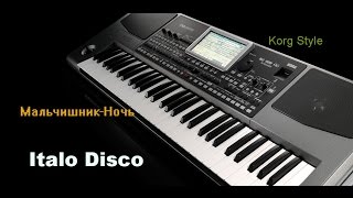 Italo Disco МальчишникНочь Korg Pa900 Remix Cover [upl. by Gittel]