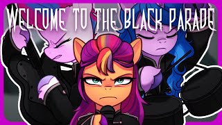 My Little Romance  Welcome to the Black Parade EMO PONY COVER [upl. by Durman]