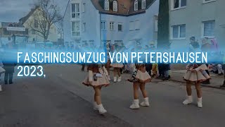 Faschingsumzug Petershausen 2023 [upl. by Rafa201]