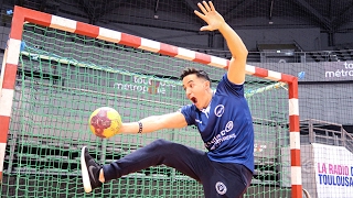 DÉFIER UNE ÉQUIPE PRO DE HANDBALL [upl. by Helms]